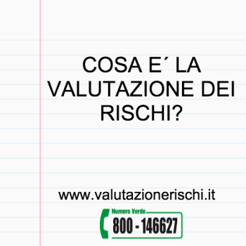 cosa è la valutazione dei rischi