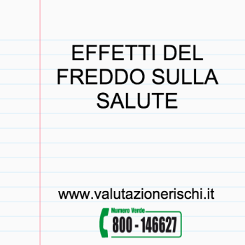 effetti del freddo sulla salute